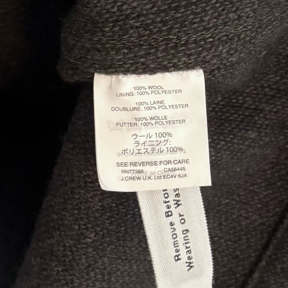 J.Crew Wallace & Barnes Moon Merino Lambswool Shawl-Collar Blazer - Picture 5 of 7